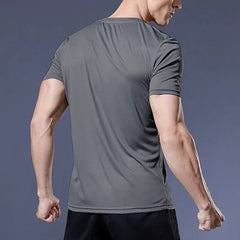 Camiseta masculina running style